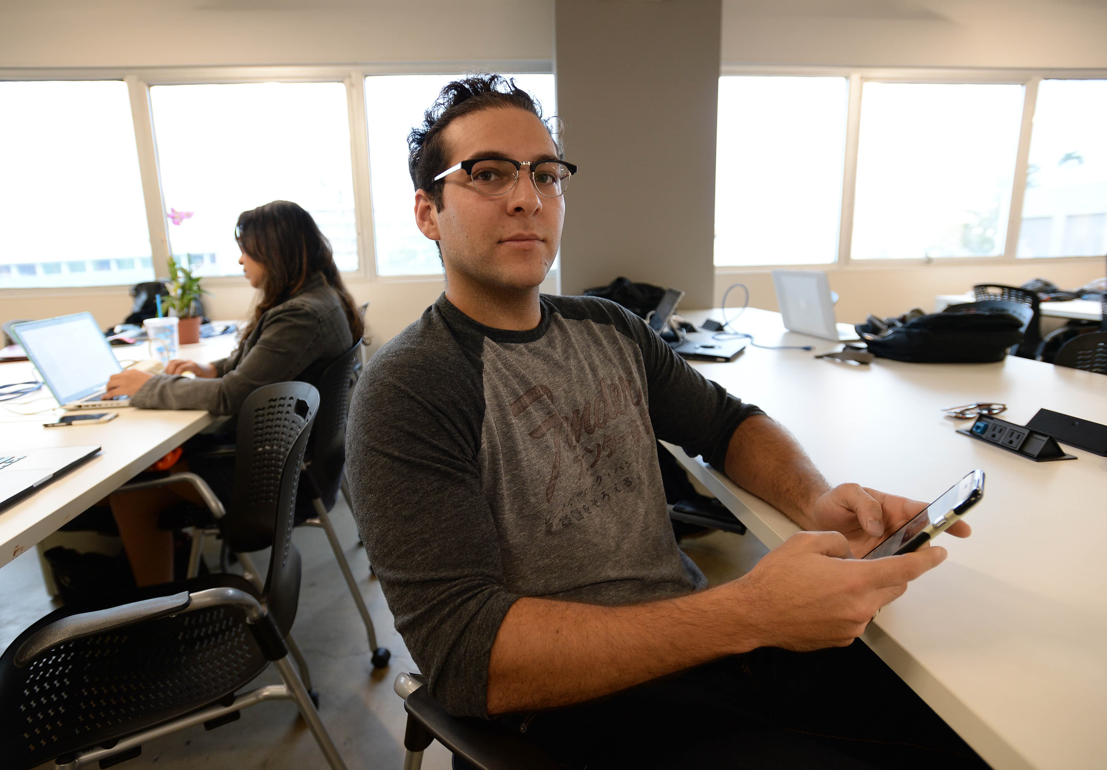 Michael Hoyos, CEO of the video game developer Space Rhino Games.