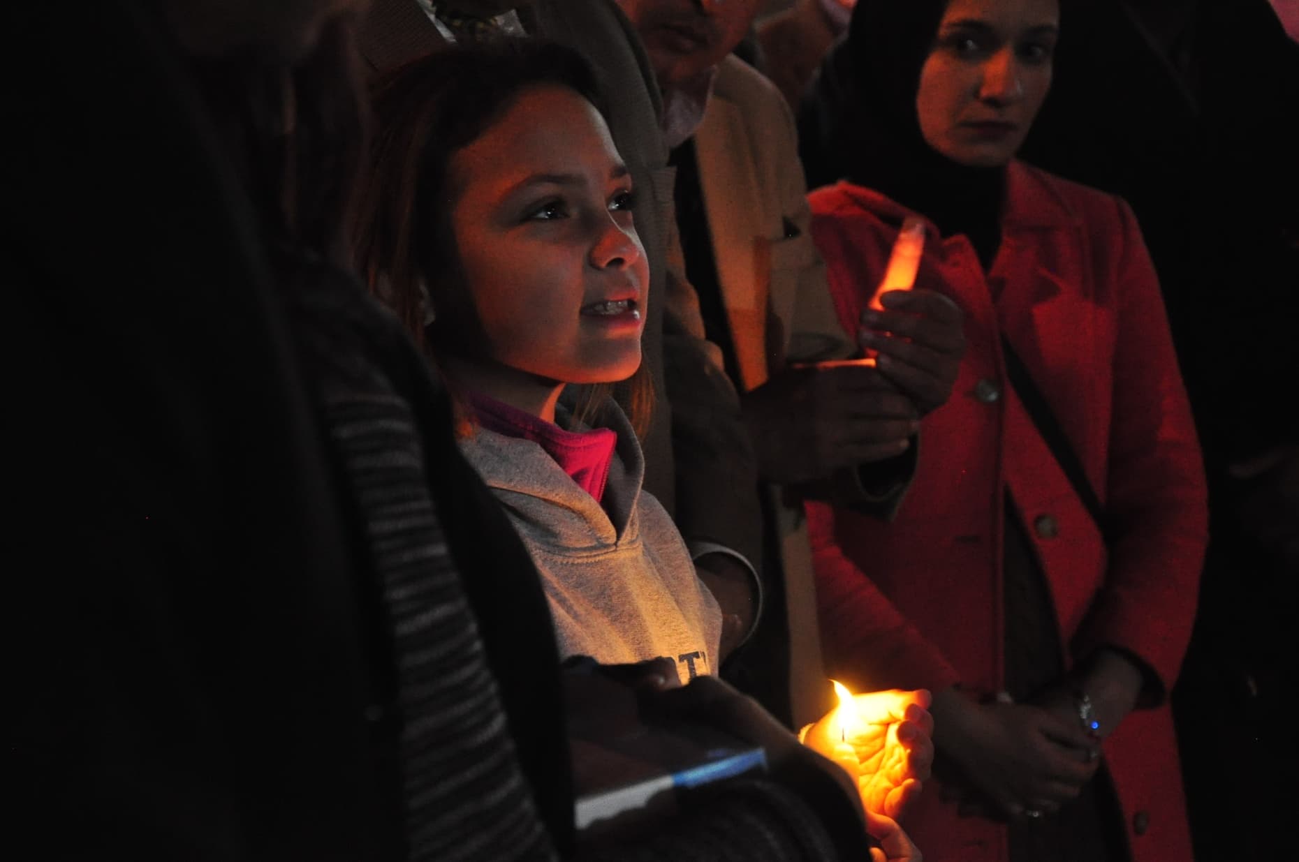 Jackson Heights vigil