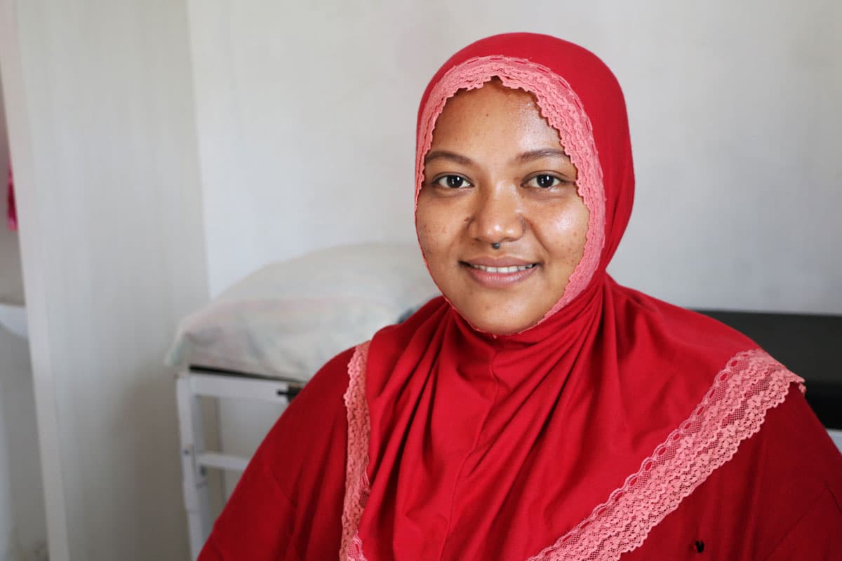 Trisuprapti said she knew about contraception but felt ashamed to buy it in her village since word would get around fast. She became pregnant as a teen, but didn’t tell anyone.