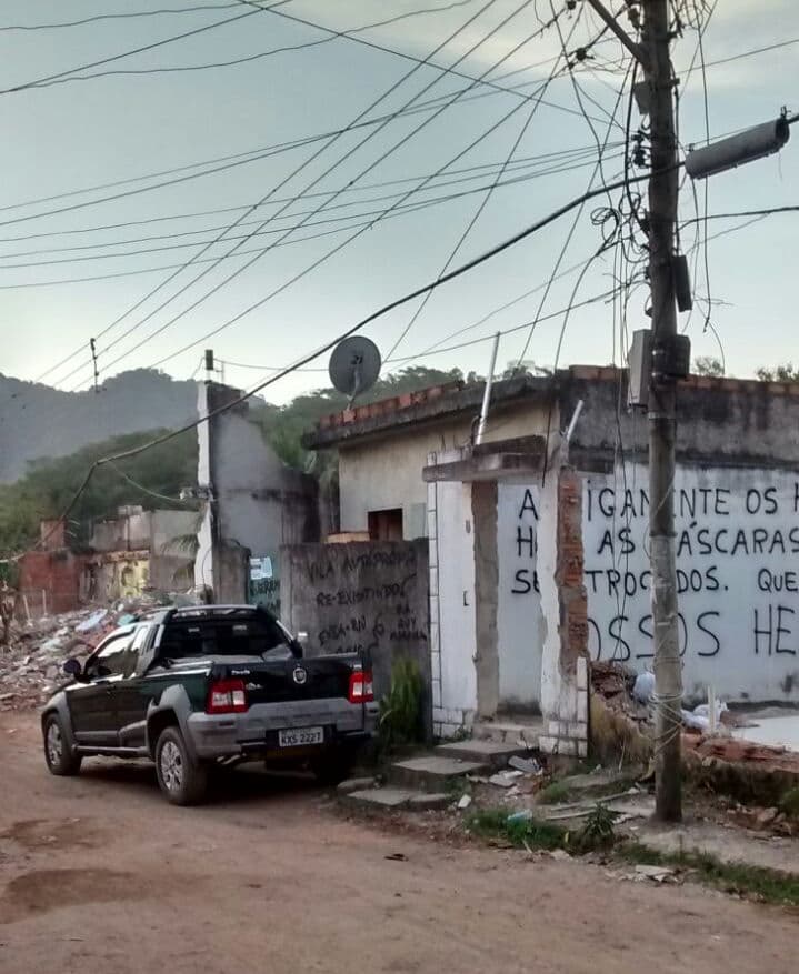 Conceicao da Silva saved money for years to build this house in Vila Autodromo. It was demolished in a matter of minutes.