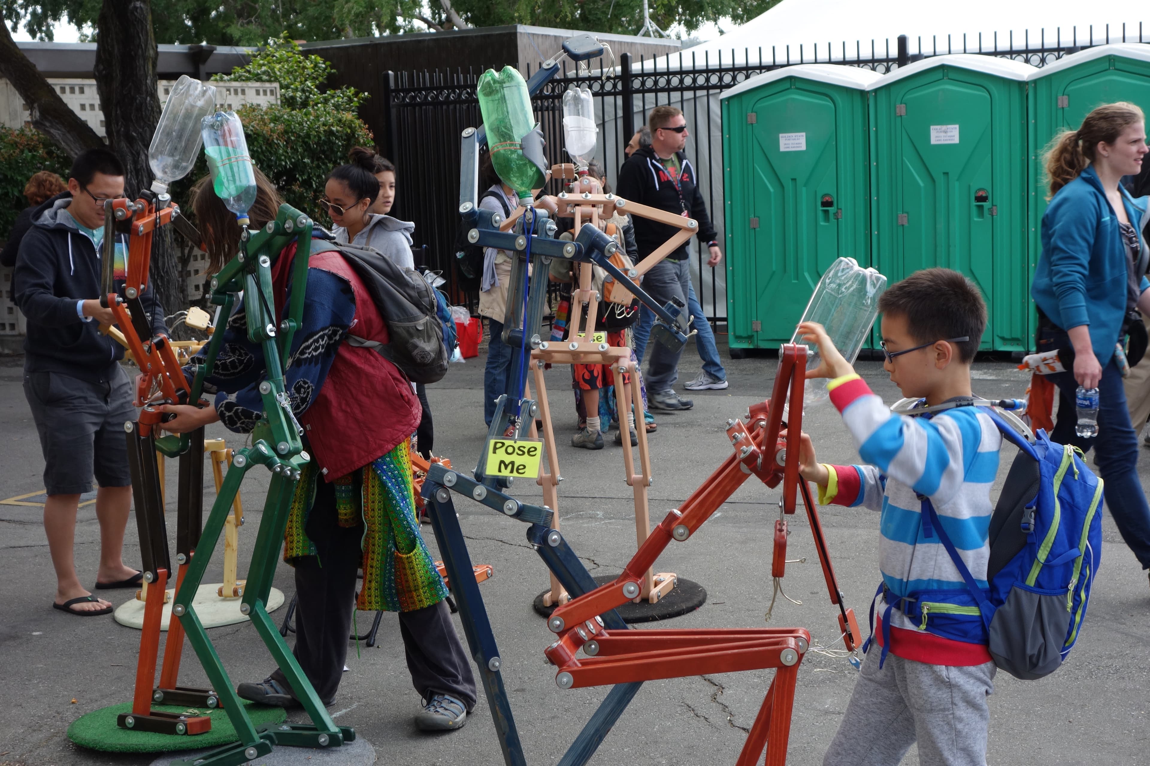 Exhibit at 2015 San Mateo Maker Faire