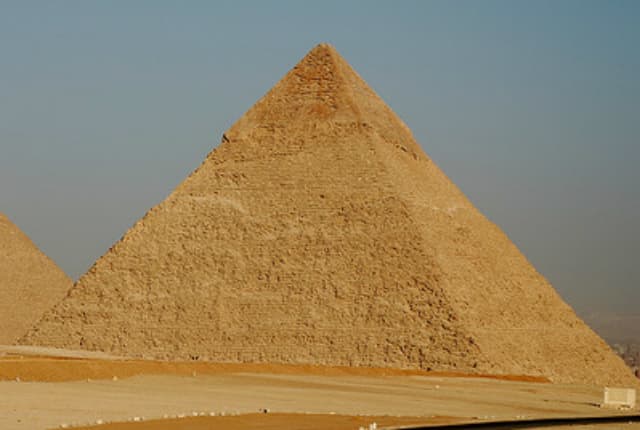 The Egyptian pyramids