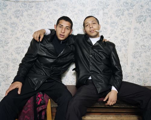 Andrew Miksys' first self-published book, Baxt, on Lithuania's Roma