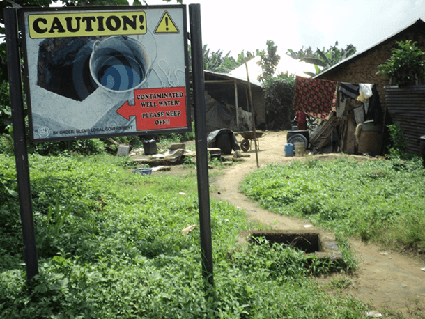 Shell well water warning