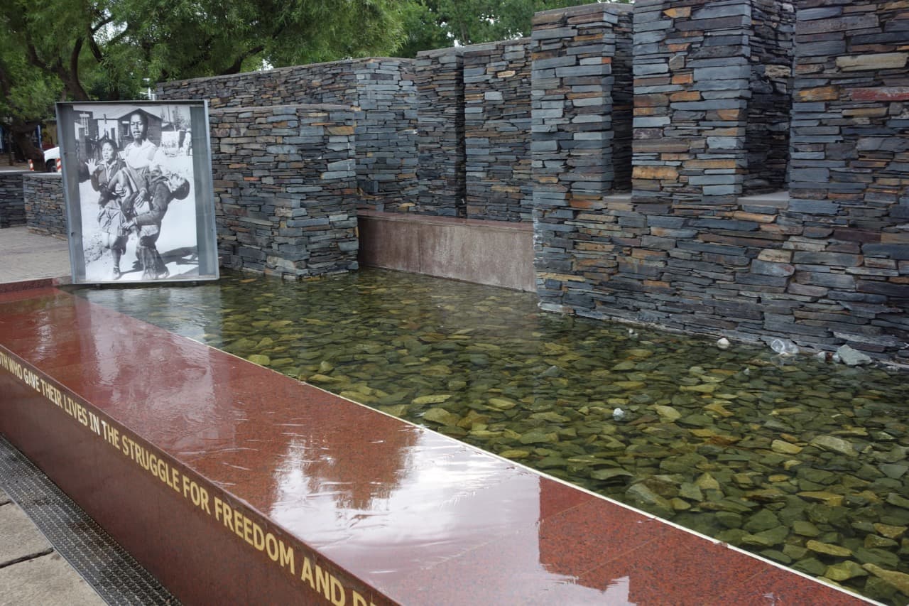 Soweto memorial, in Johannesburg, South Africa
