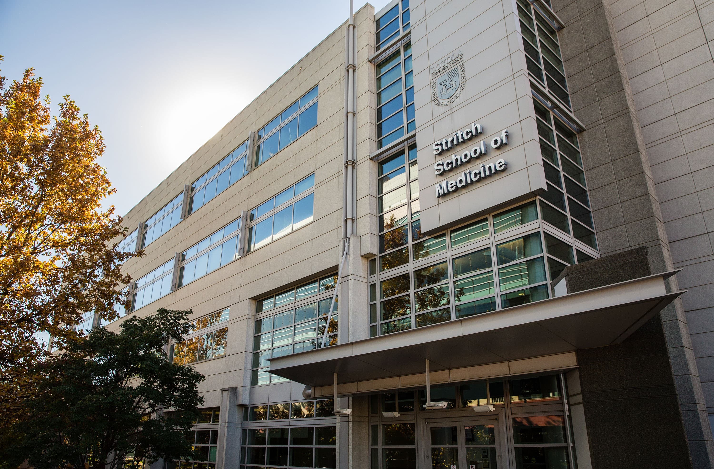 Building with name of school