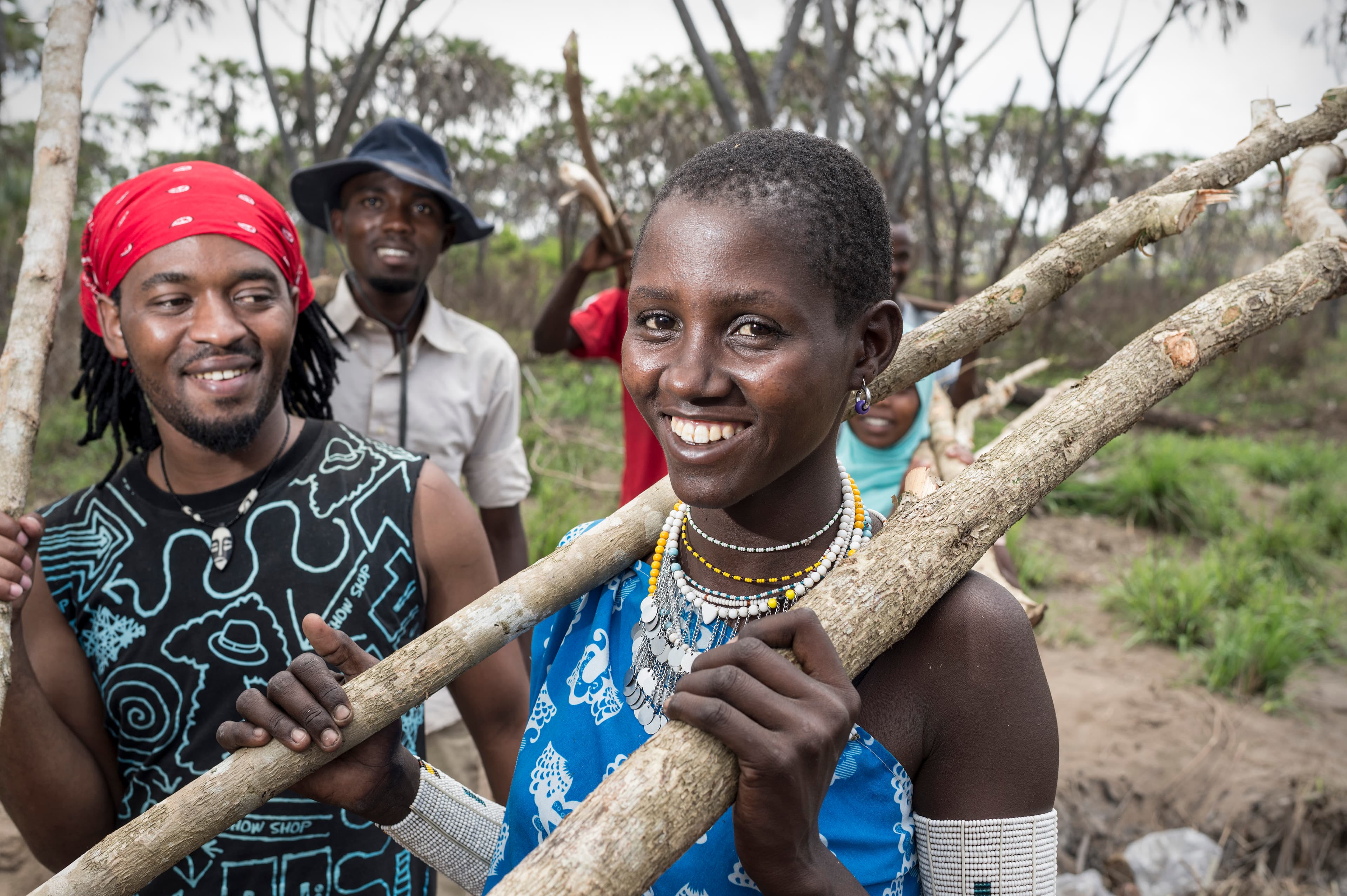 A contestant on Oxfam's 