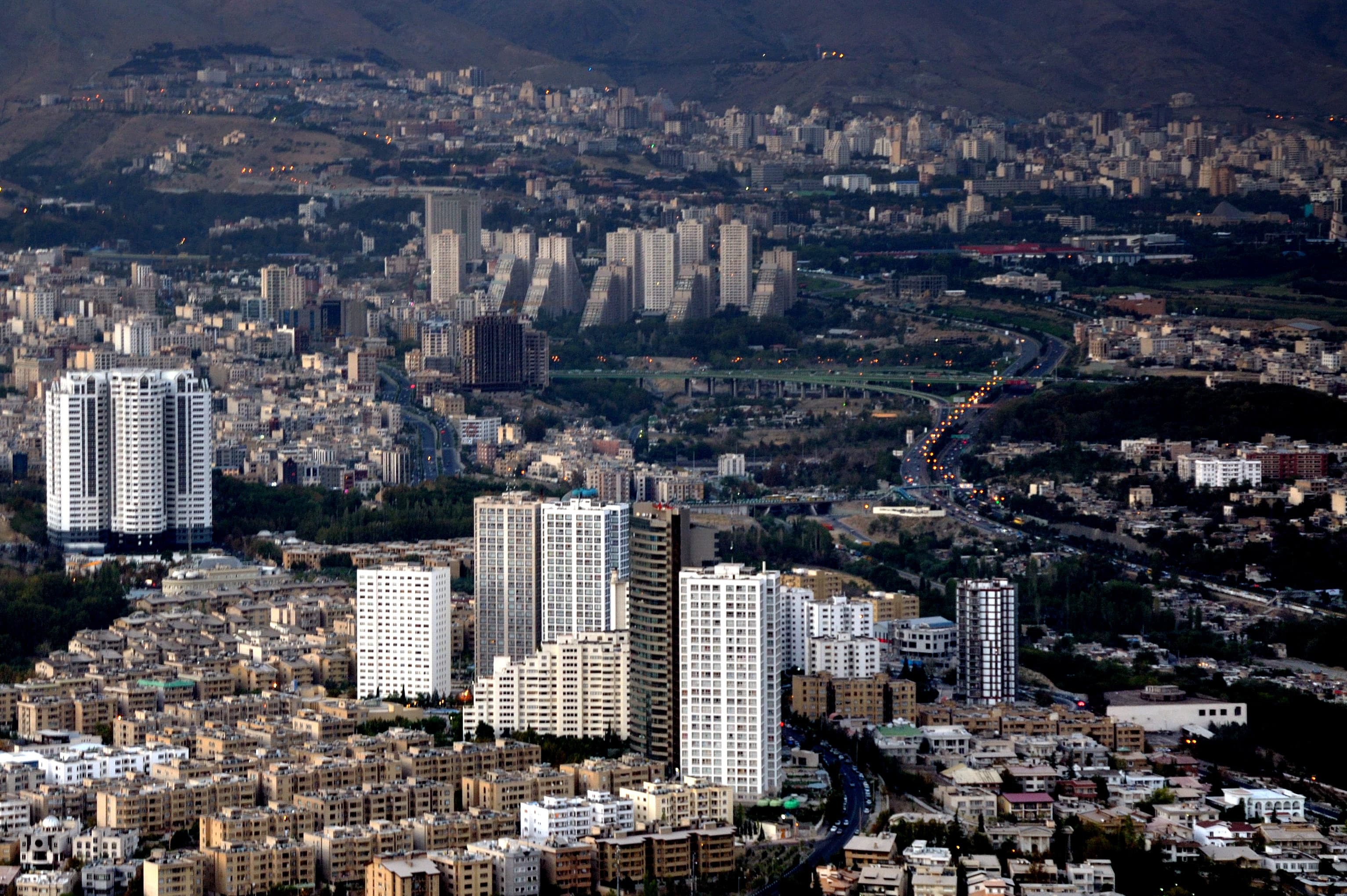 Tehran skyline