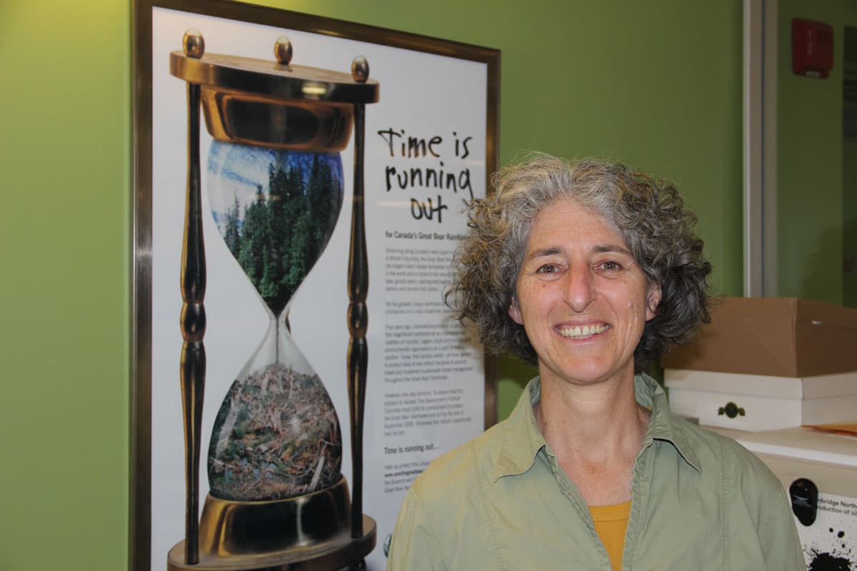 Environmental campaigner Valerie Langer