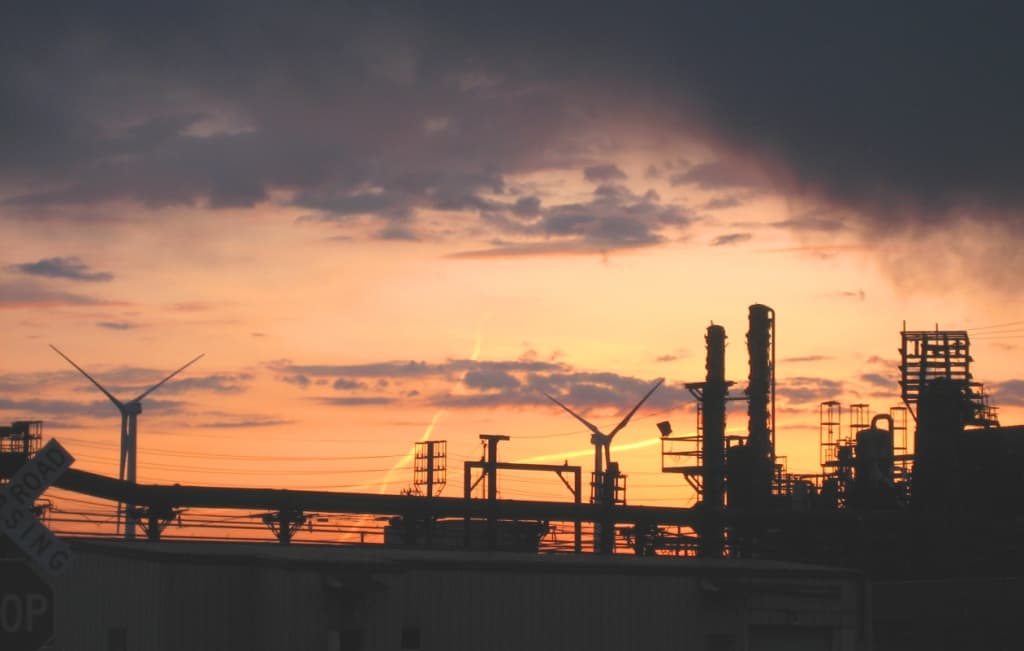 Nearly 25,000 people used to work at the old Bethlehem Steel site on the shores of Lake Erie. The company laid off most of the workers there in the 1970s and '80s.