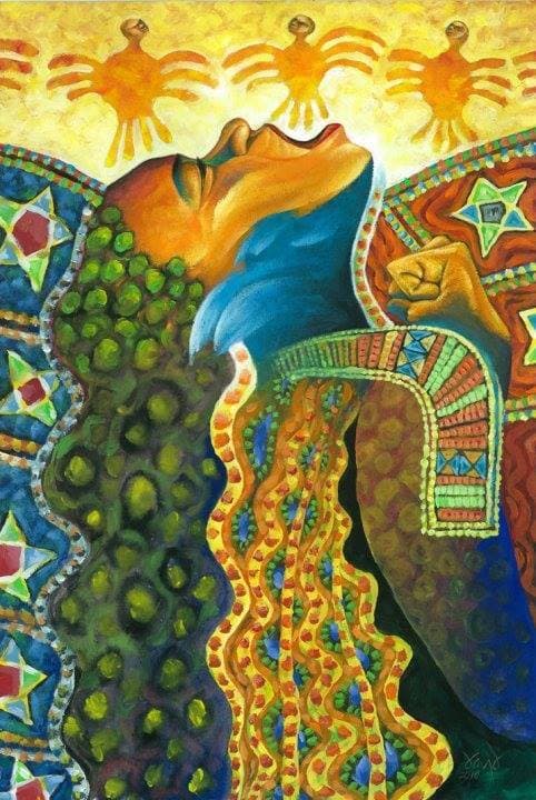 “Yalingkawas” is a Lumad Mandaya term for freedom or freed. Artwork by Federico Boyd Sulapas Dominguez.