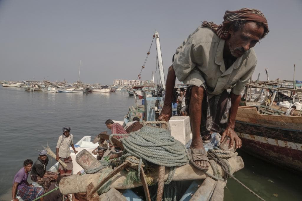 Hudeidah, the country's fourth-largest city, and home to 400,000 people, is world-renowned for its fishing industry. But its fishermen are now the targets of airstrikes.