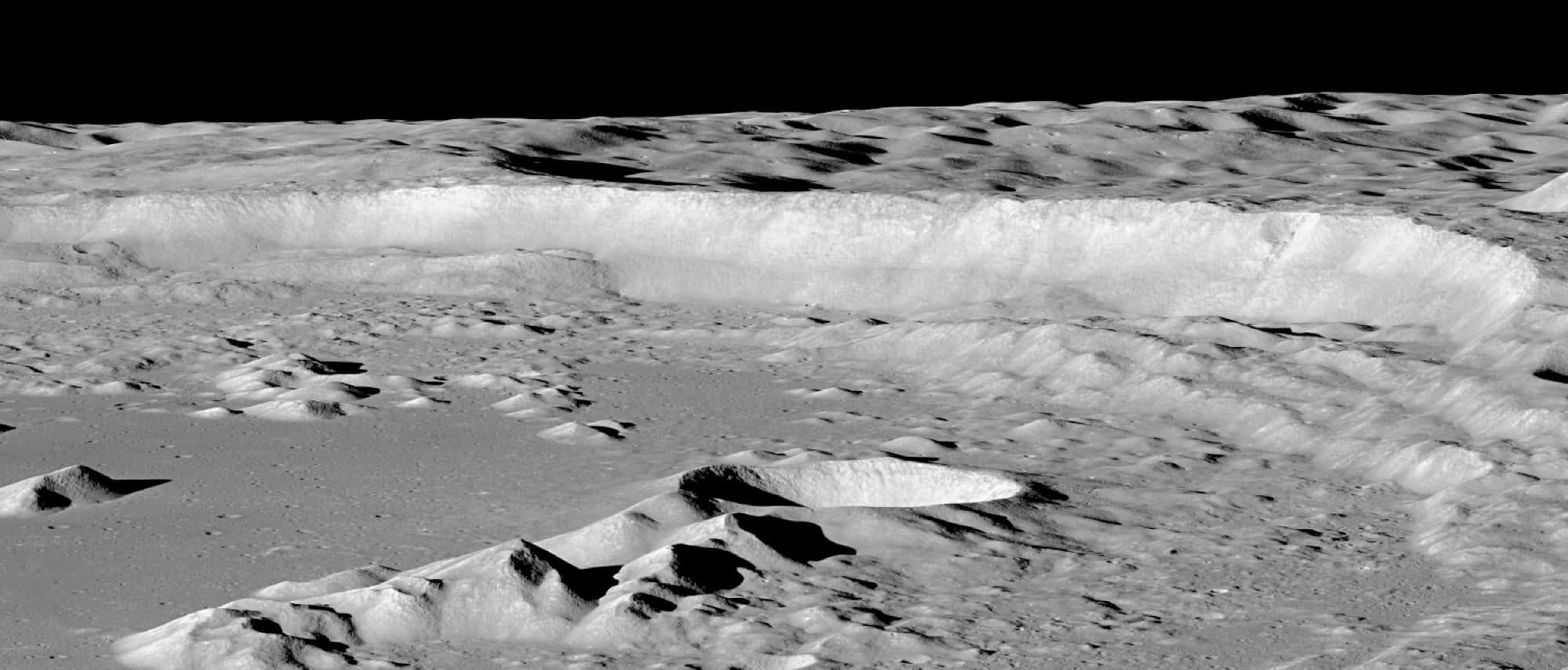 Surface of the moon