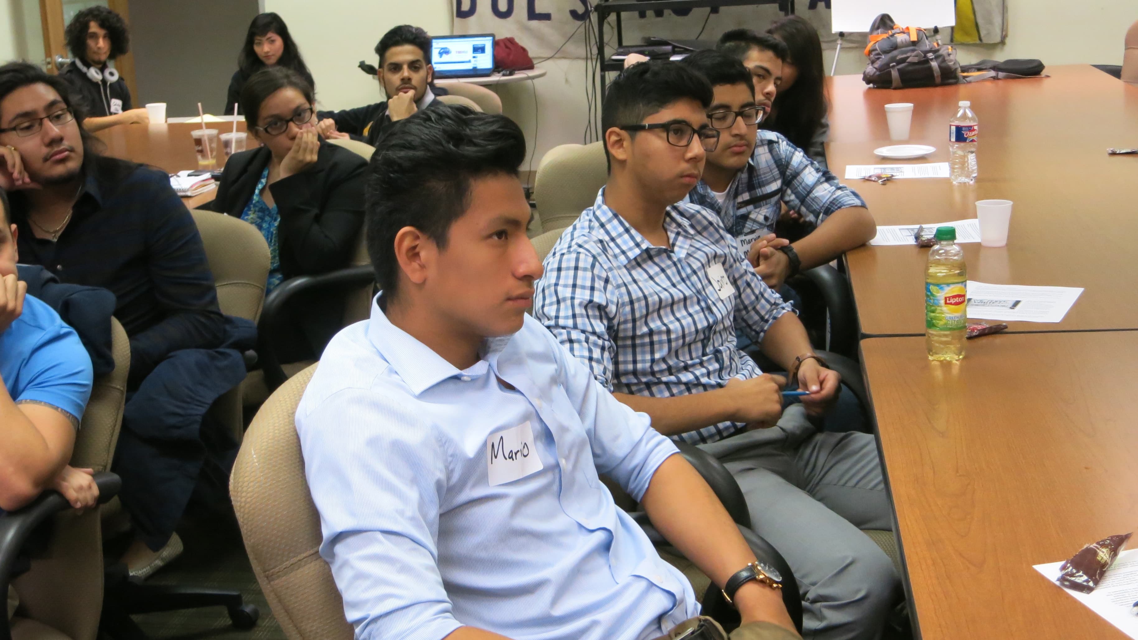 About 30 students are giving up some of their Saturdays to learn about civic issues like the history of voting rights.