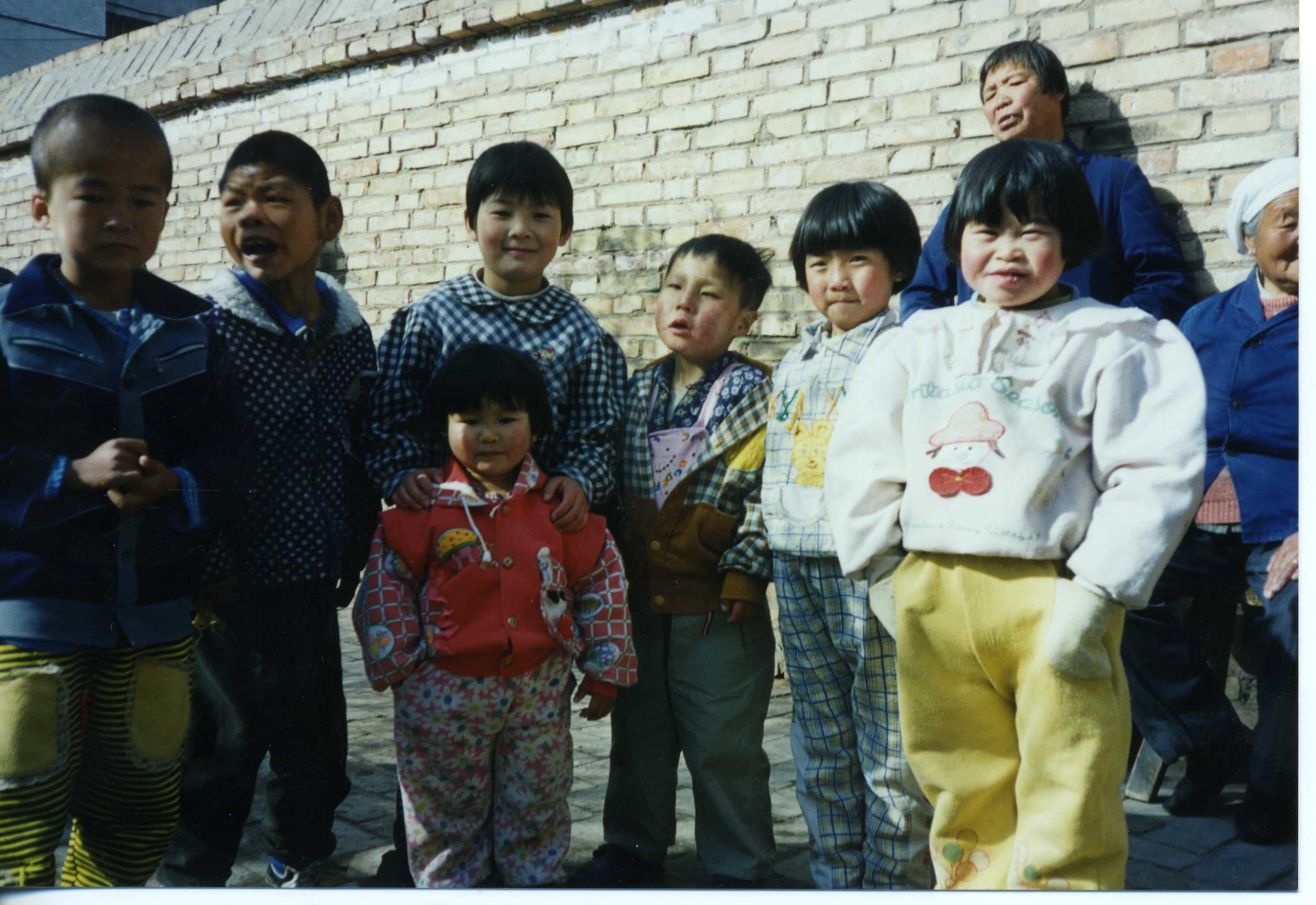 Abigail Anderson at Xining Children's Home.