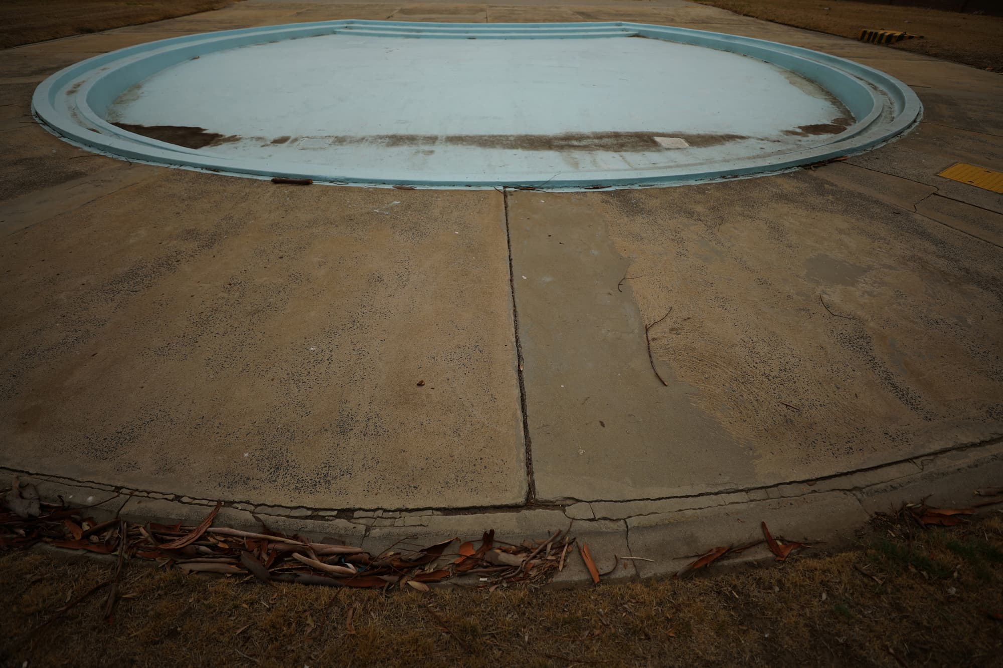 The children's section of Trafalgar swimming pool lies empty in Cape Town.