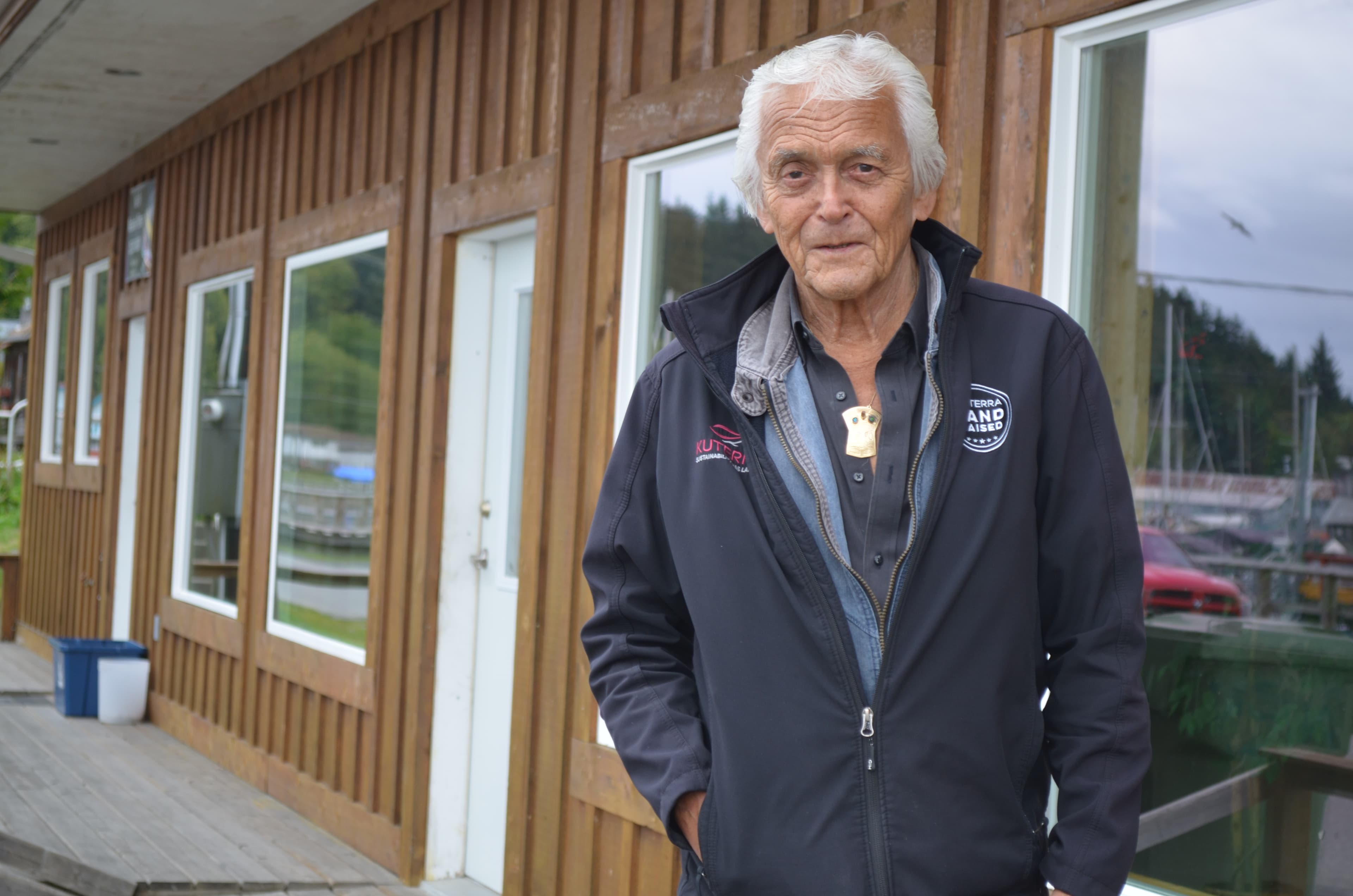 Namgis First Nations Chief Bill Cranmer says conventional open-water salmon farms have contributed to the demise of local wild stocks and the salmon-based economy of his people.