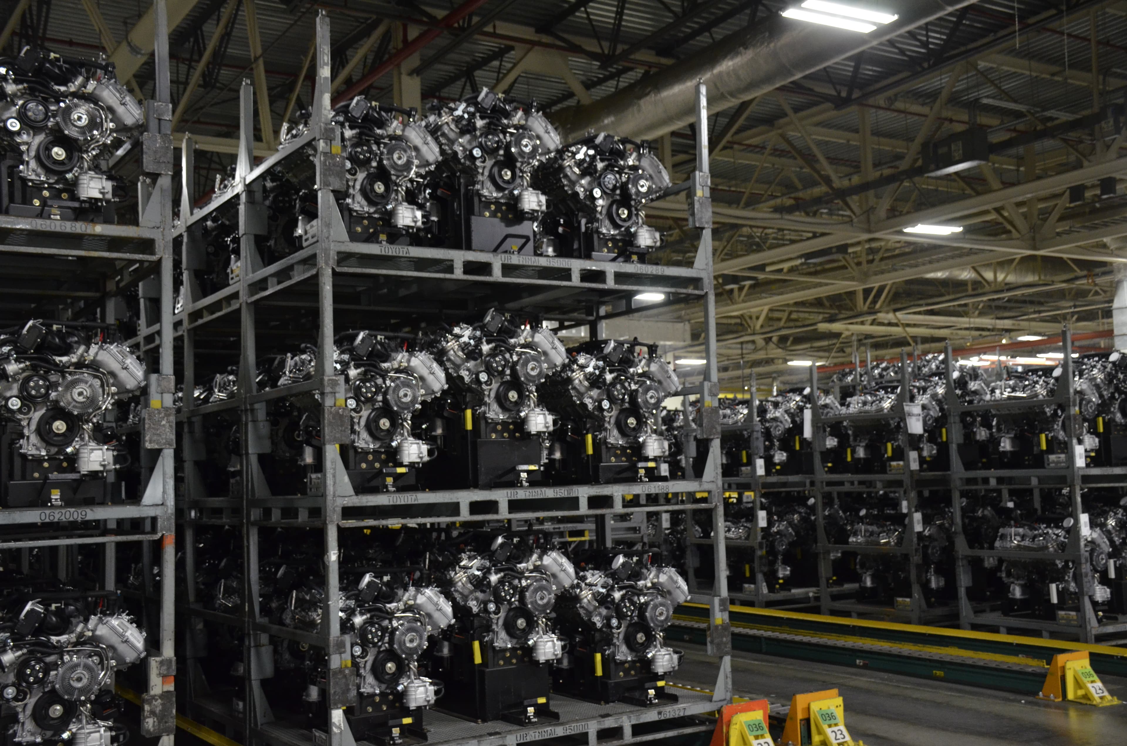 Roughly 1,400 people build Toyota engines at the company’s plant in Huntsville. Its new joint operation with Mazda, to be built nearby, is expected to employ 4,000 people.