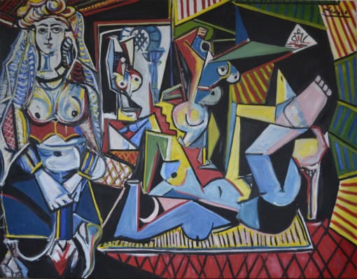 One of Henty's copies of a work by Picasso