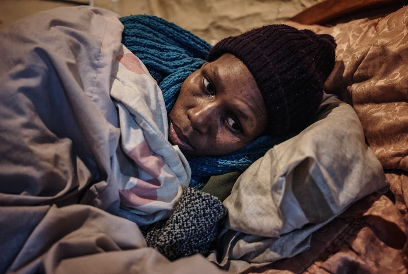 Fundiswa, photographed in May 2013, died in September 2013.