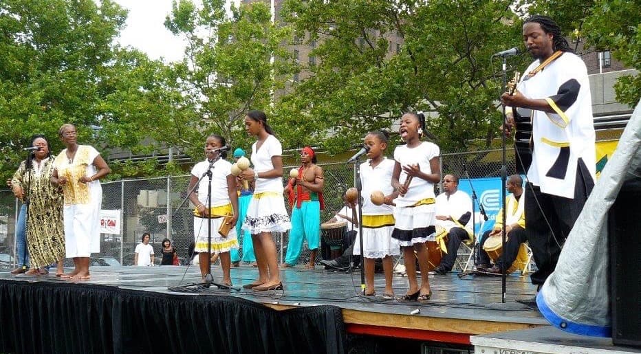 James Lovell brings the Garifuna language to children through songs.