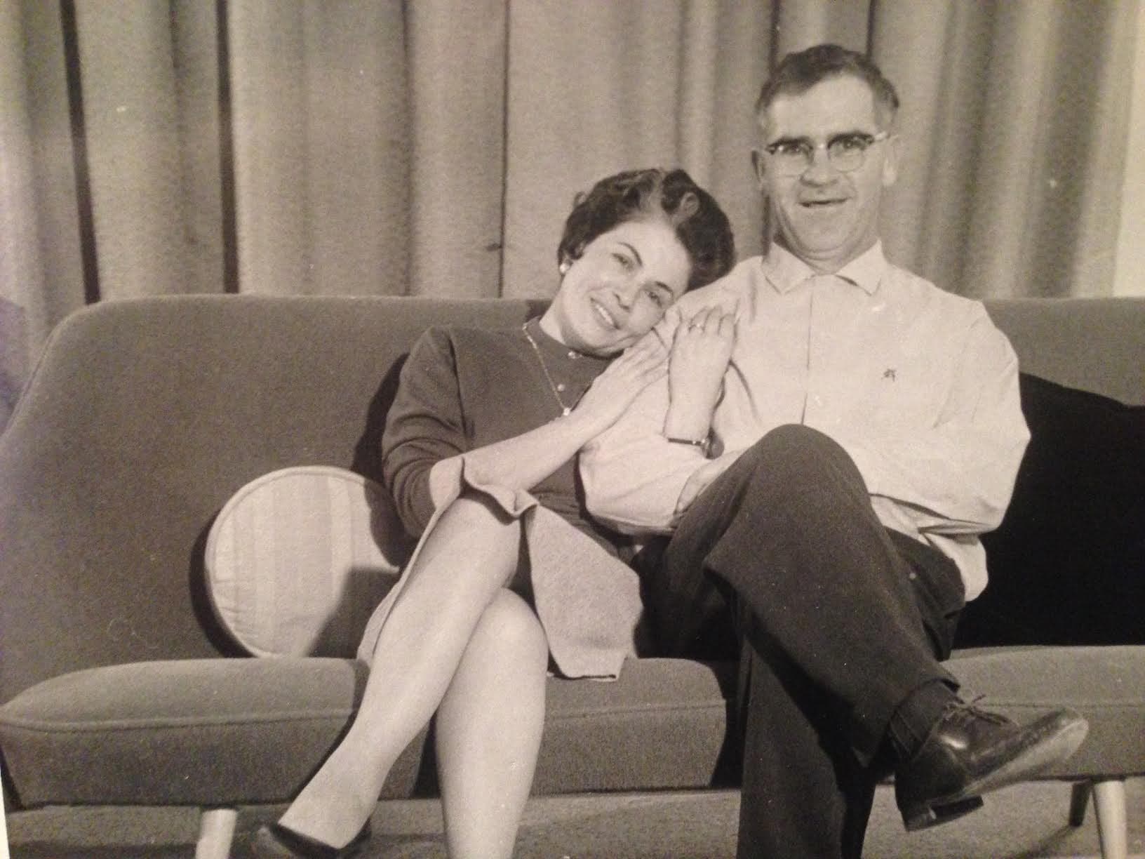 Hortensia and Lloyd Campbell in El Salvador, Chile.