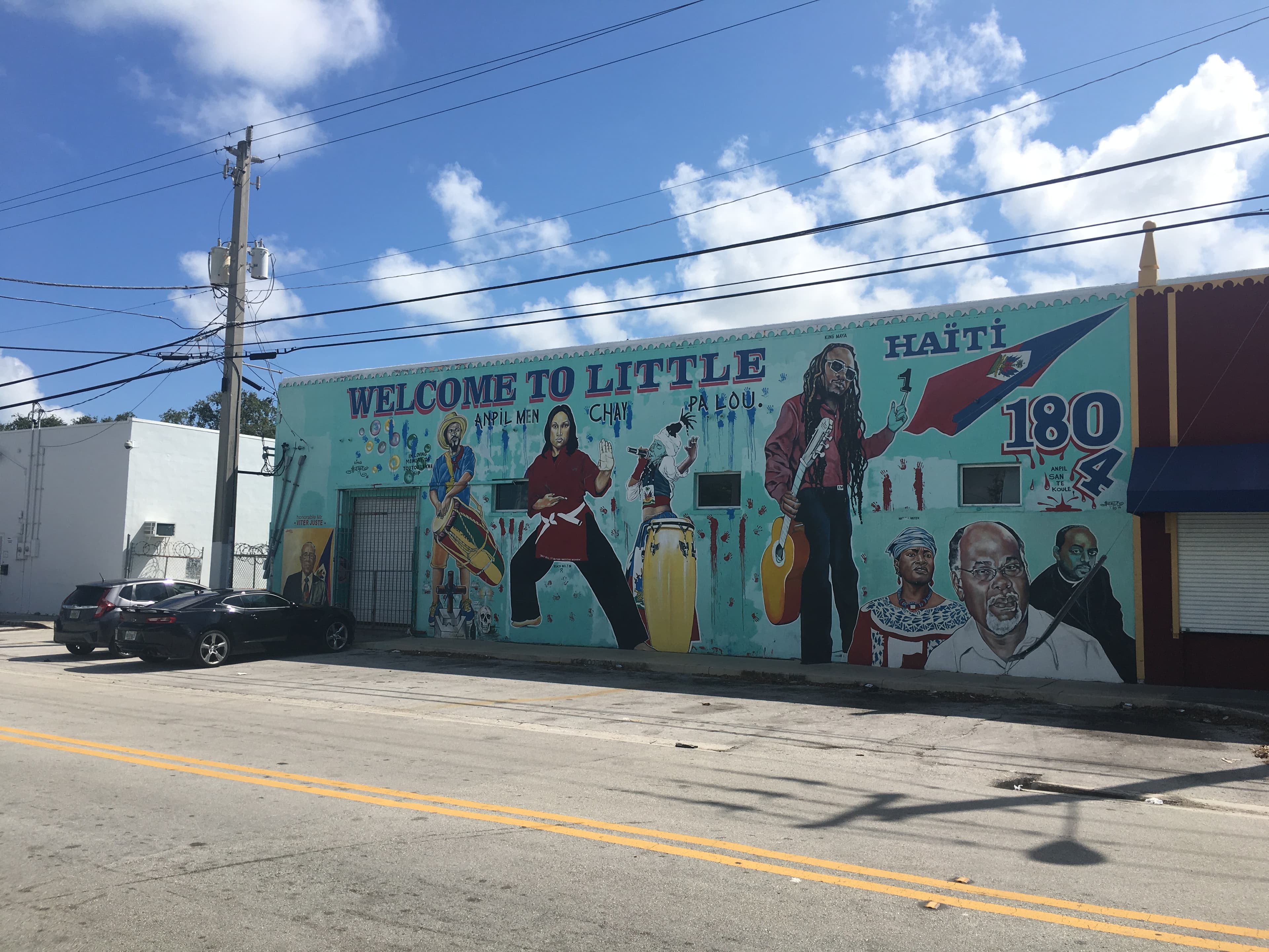 Mural in Little Haiti