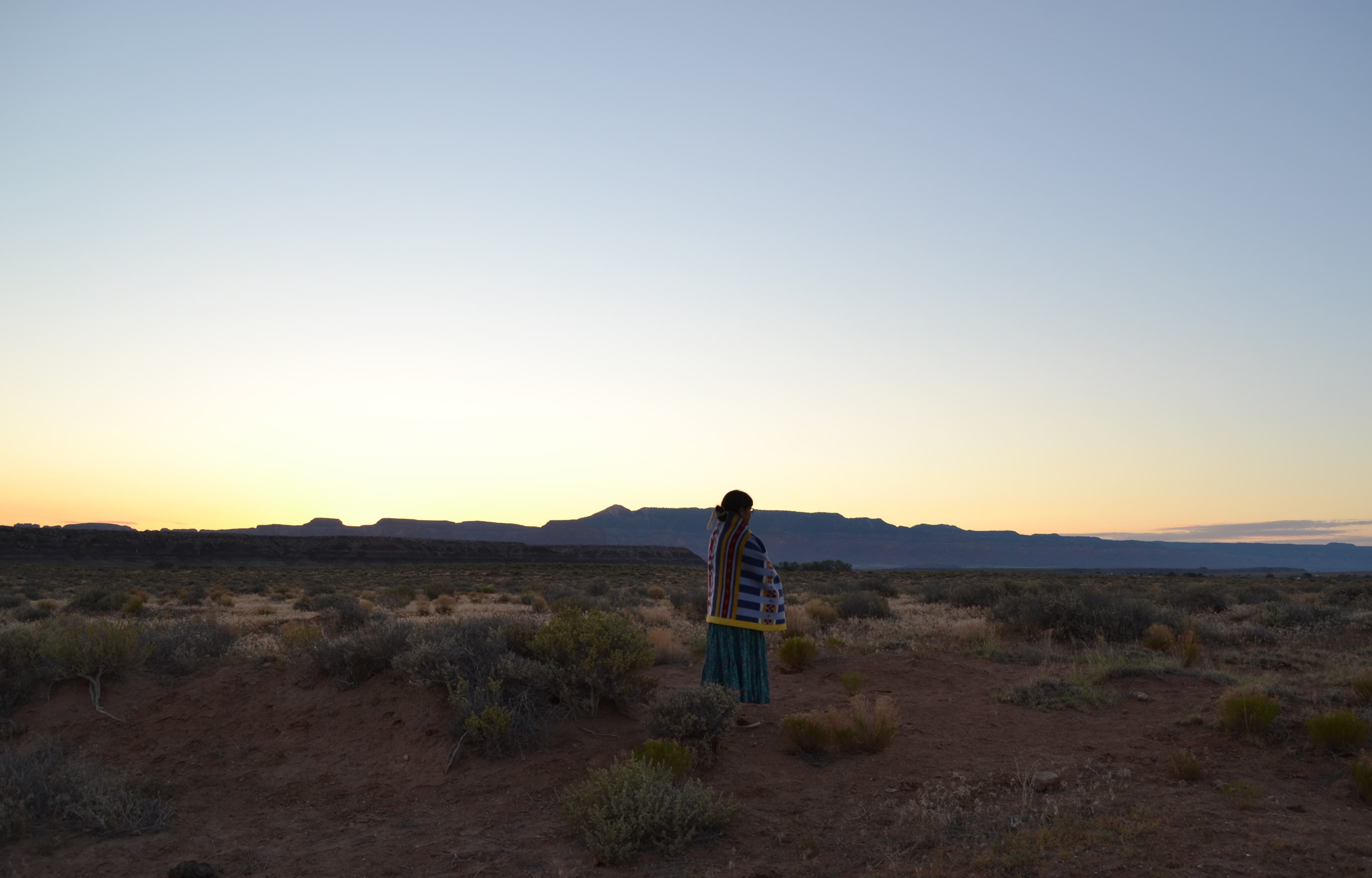 a navajo woman in new mexico