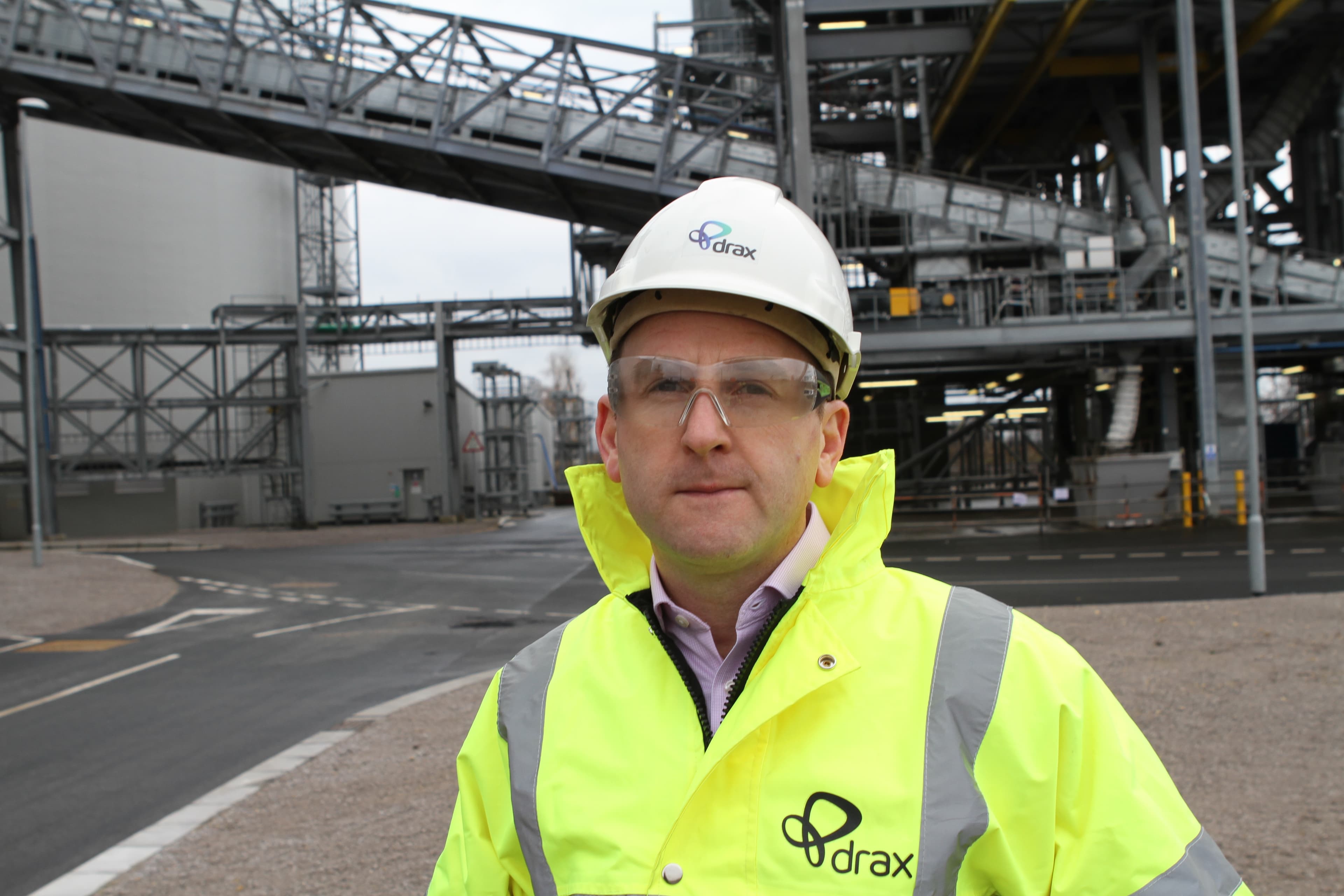 Andy Koss, Drax power CEO