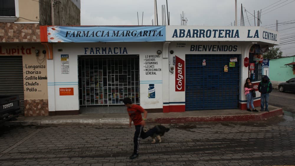 A pharmacy in rural Guatemala.