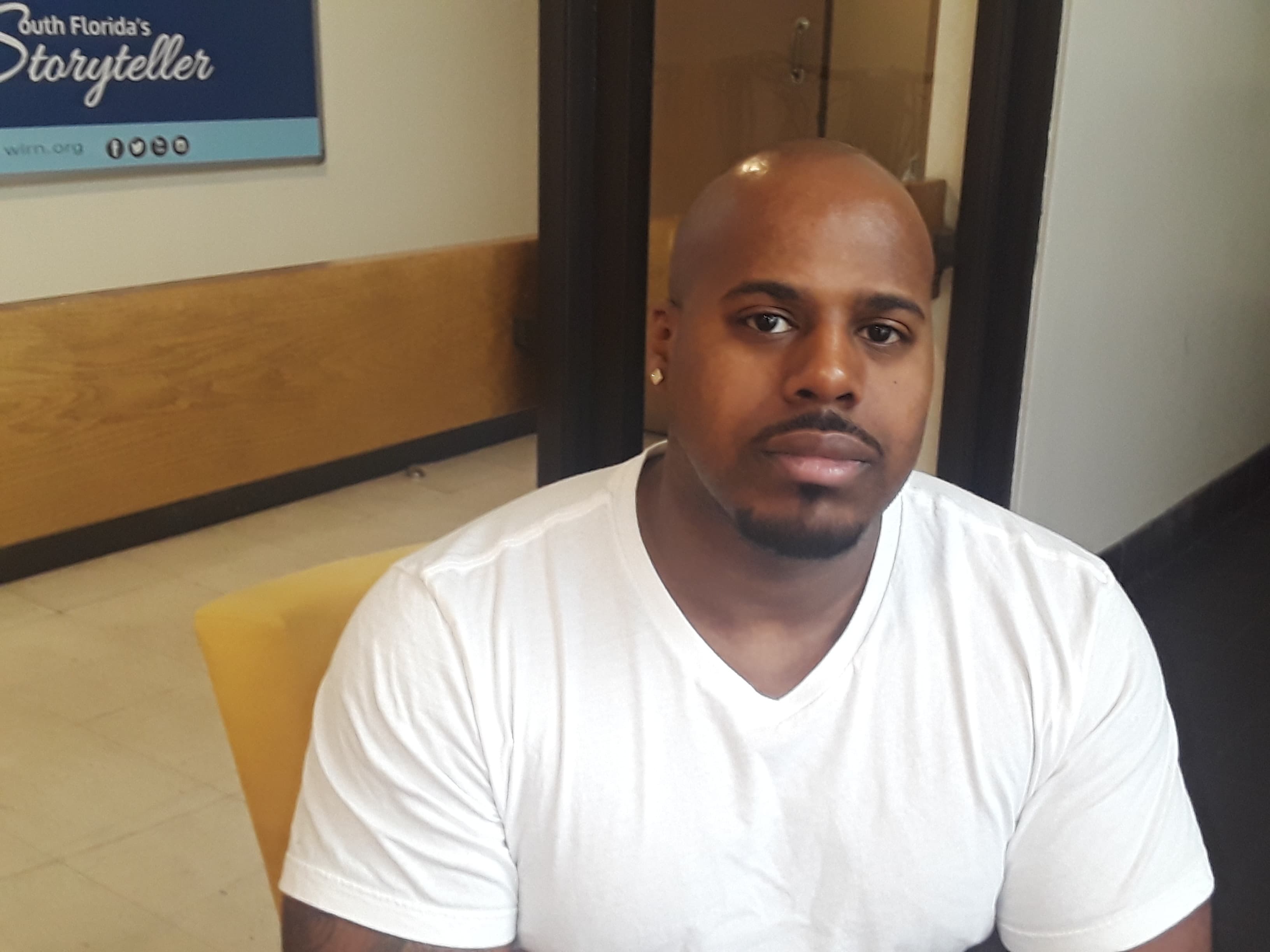 Portrait of man looking at camera