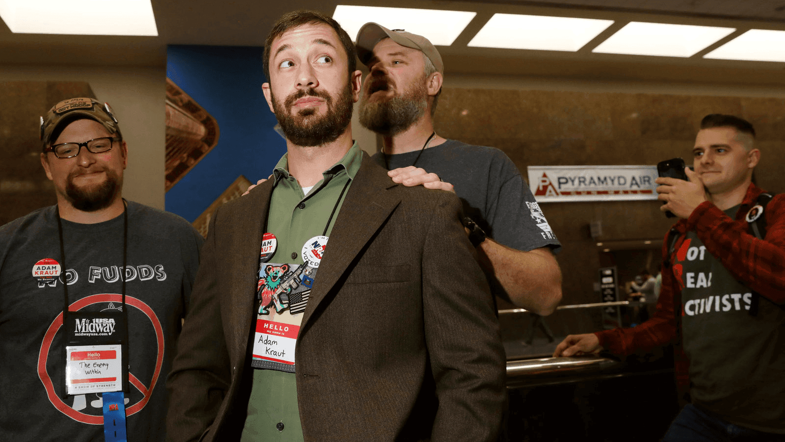 nra members at a meeting