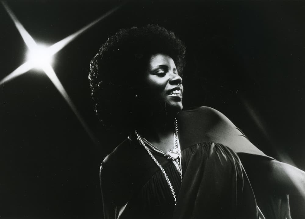 Gloria Gaynor performs in 1975.