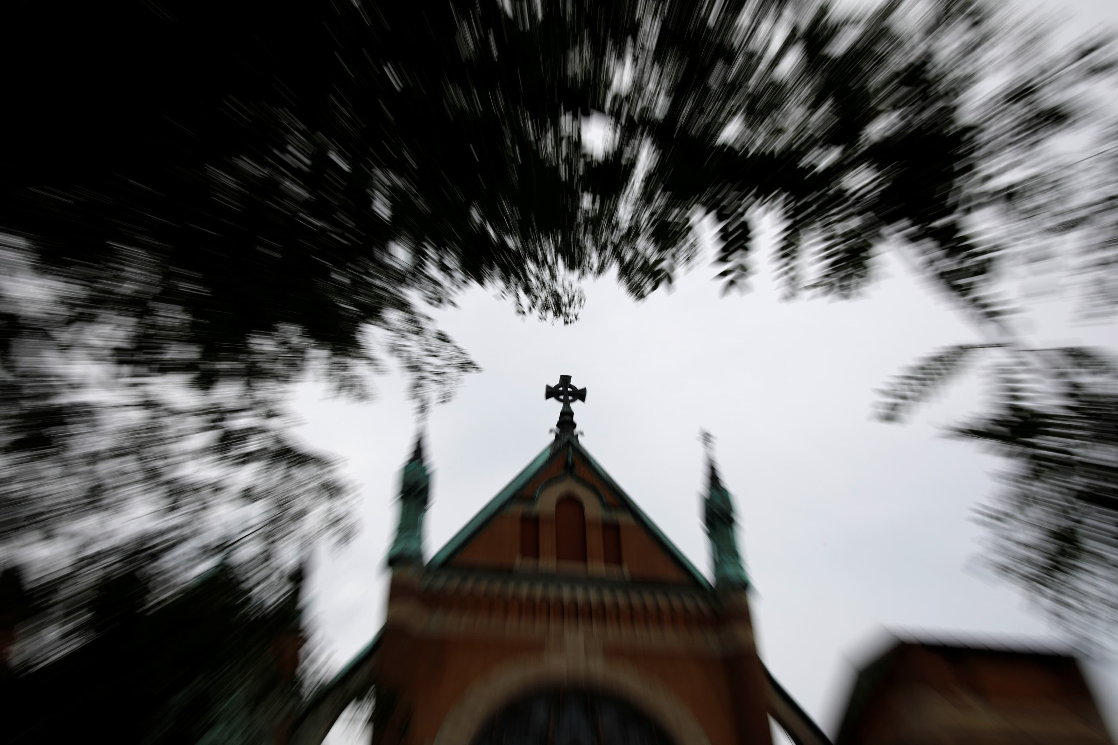 Saint Patrick Catholic Church is seen in York, Pennsylvania, Aug. 18, 2018