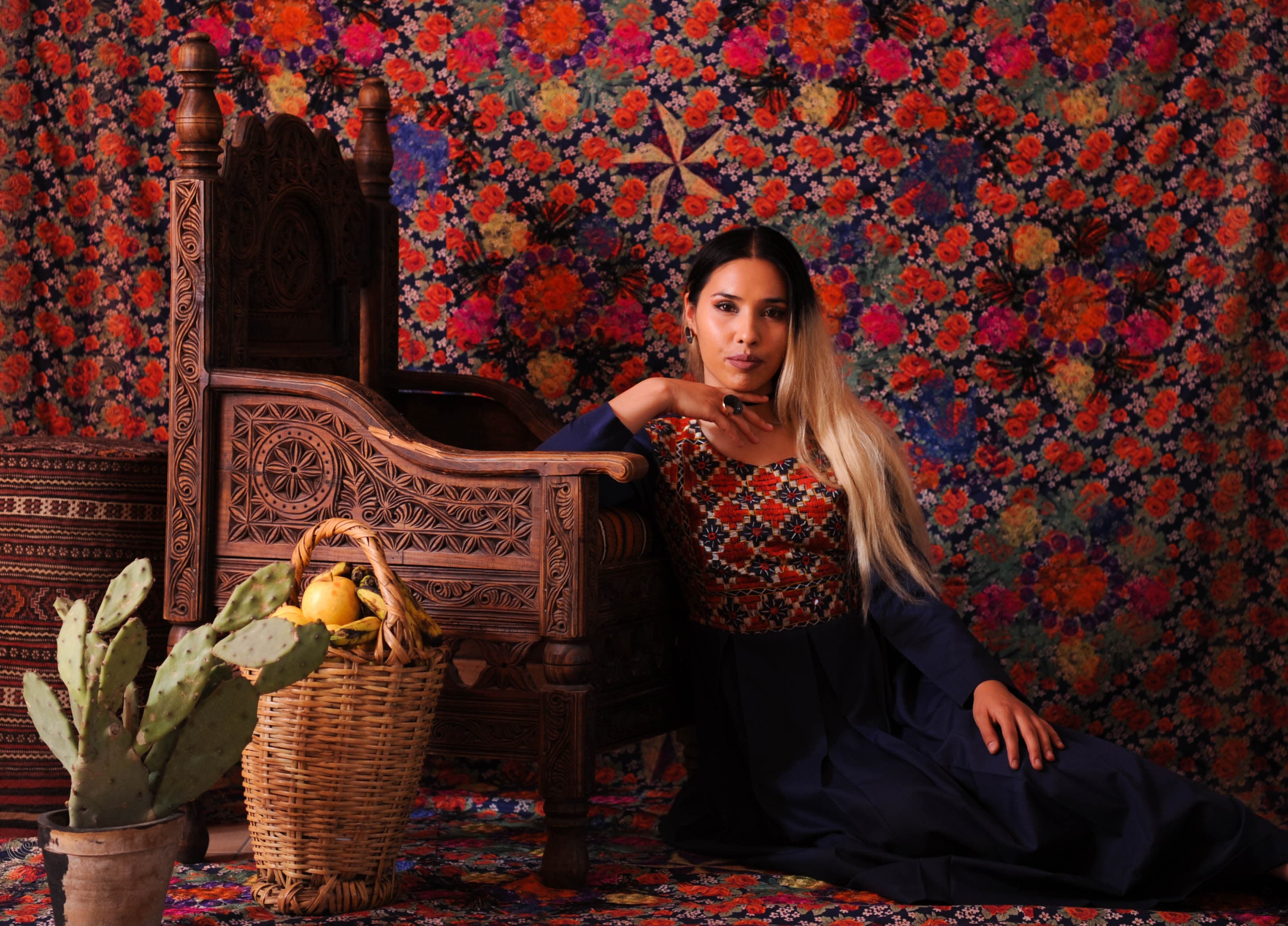 28-year-old Marzie Noori is a model in Afghanistan. She says at first, her family was against her decision to become a model. "They were so strict," she says, "but I have always considered one thing in my life and that's I will do whatever I like to do."