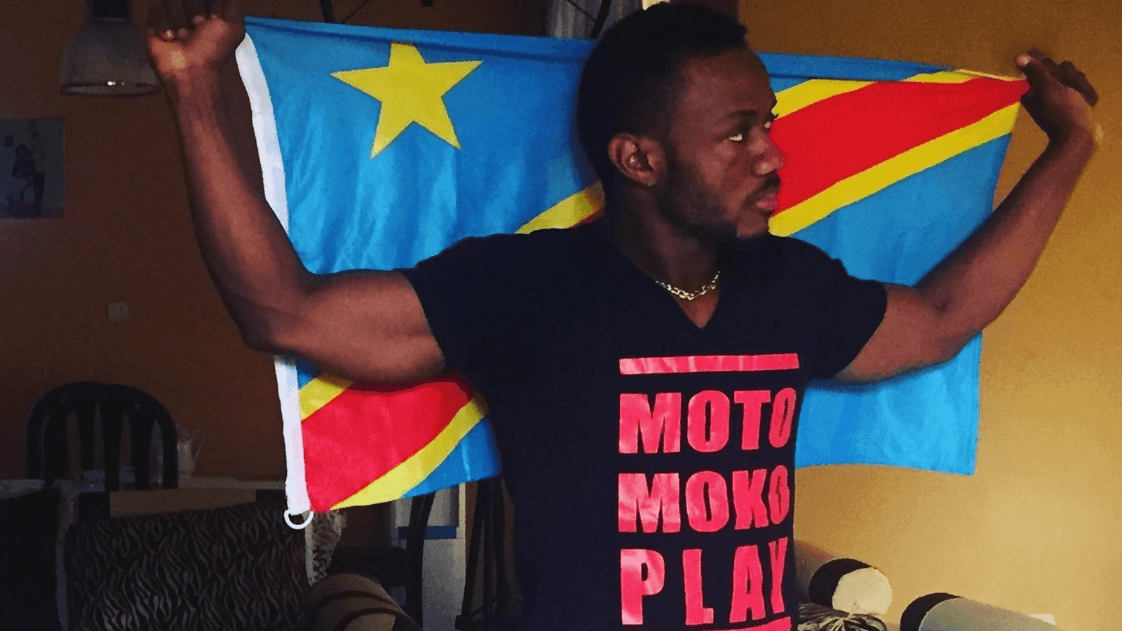 Congolese artist Bob Elvis