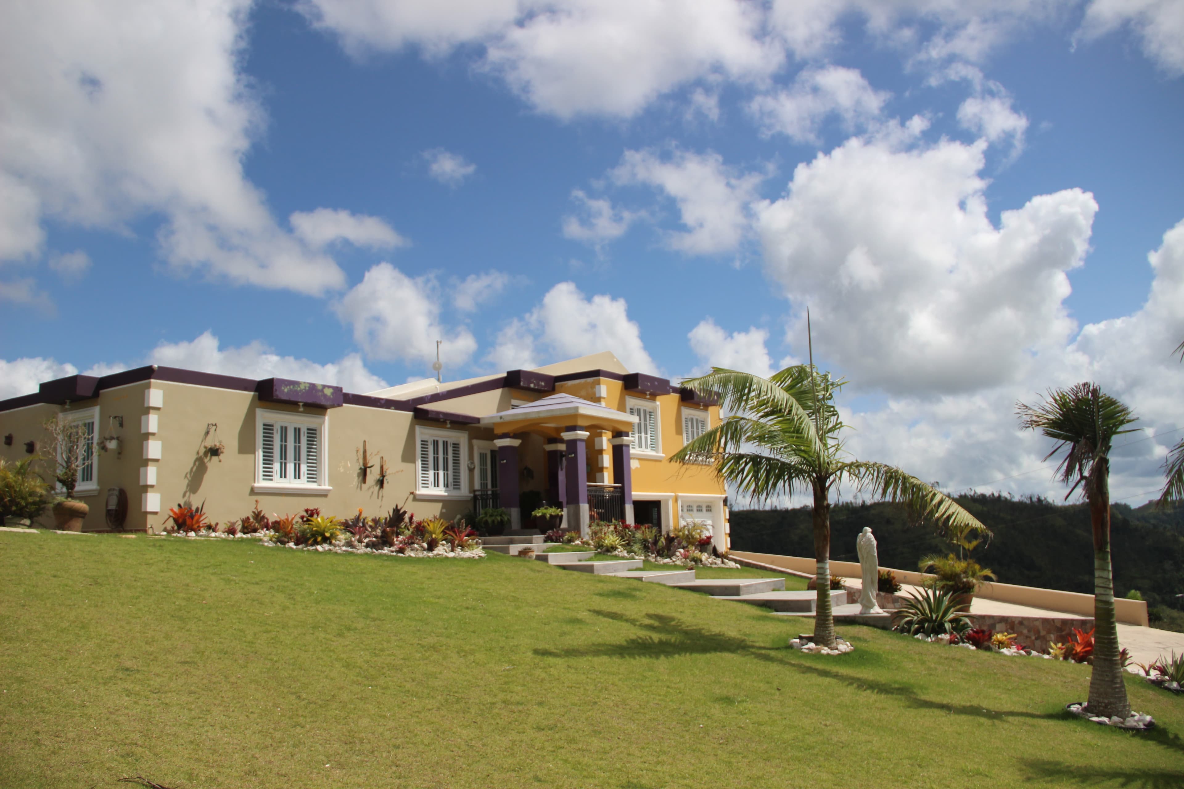 House on top of a hill
