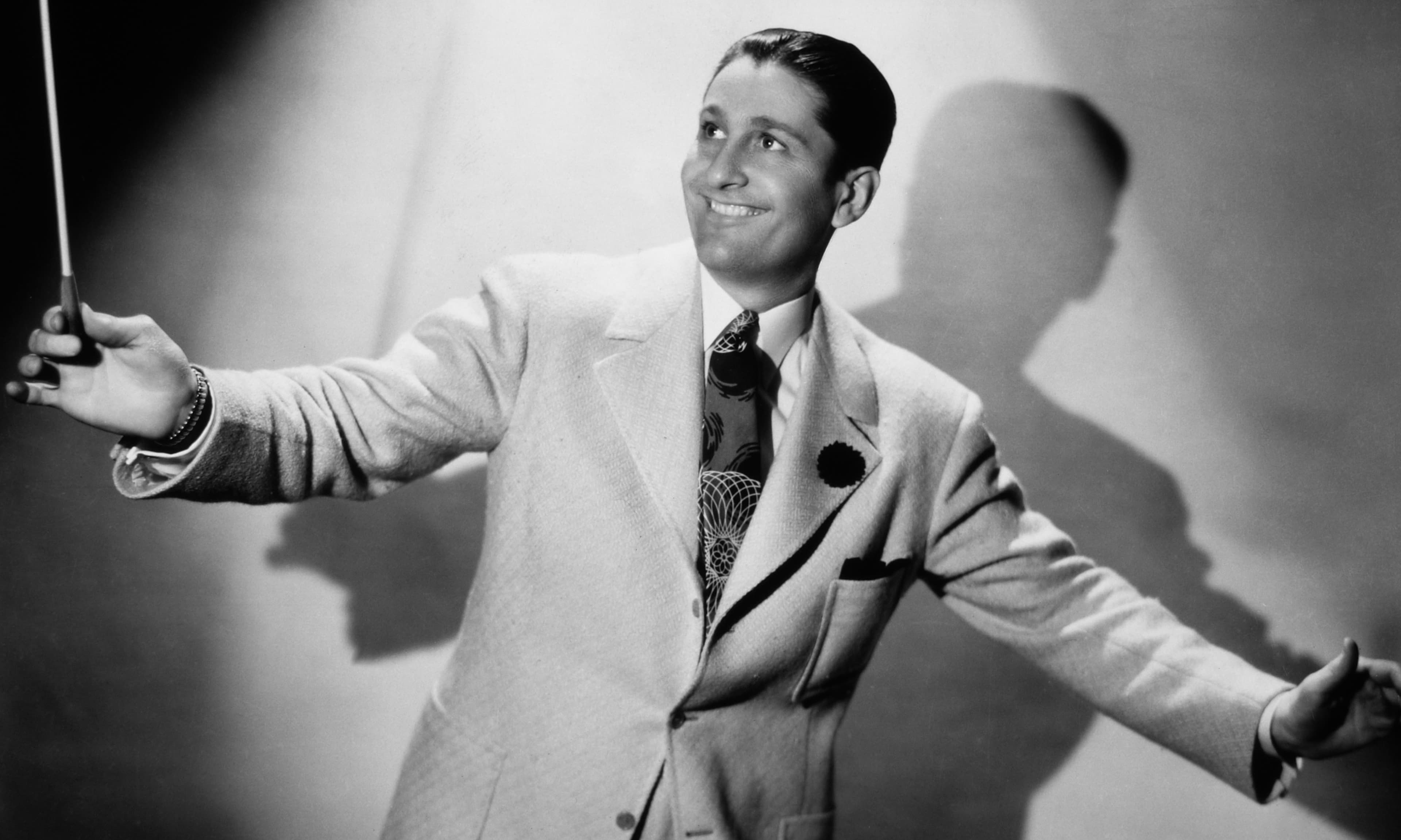 Musician and variety show host Lawrence Welk.