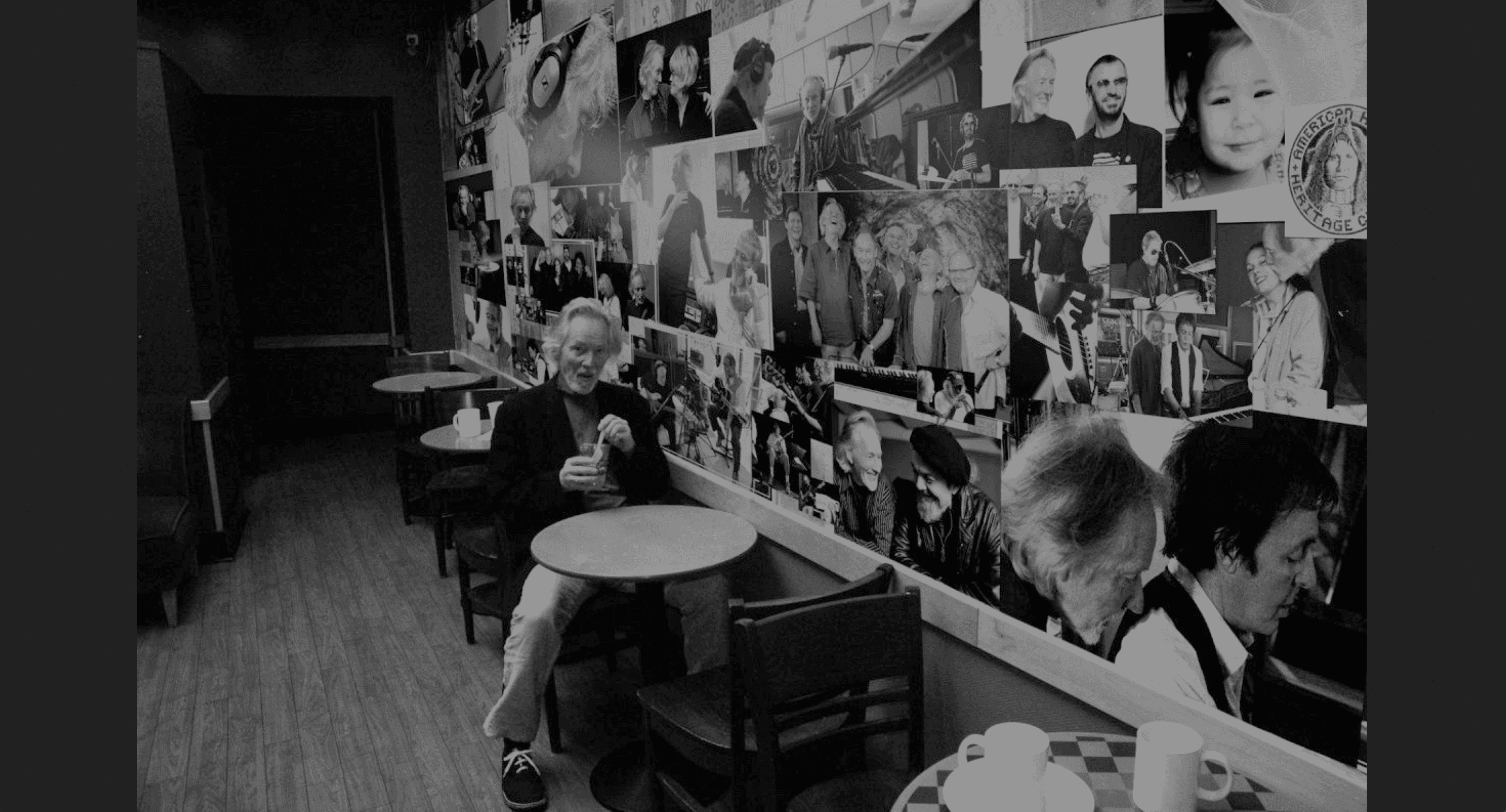 Klaus Voormann, German born artist and friend to The Beatles