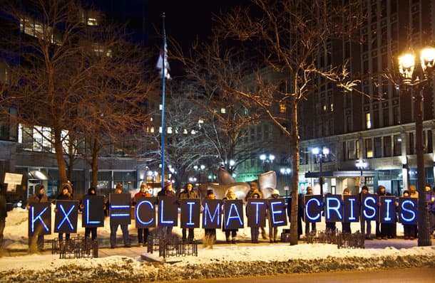 Keystone XL protesters