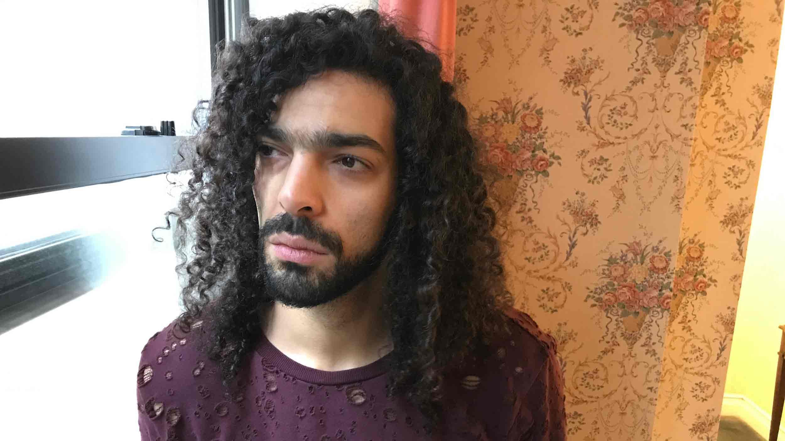 A handout photo of Egyptian musician Ramy Essam