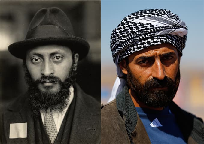 Syrian refugee Ellis Island immigrant match photos 13
