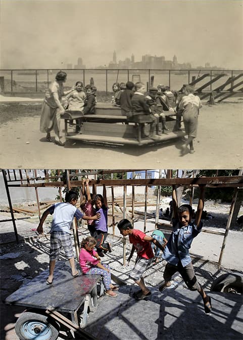 Syrian refugee Ellis Island immigrant match photos 14