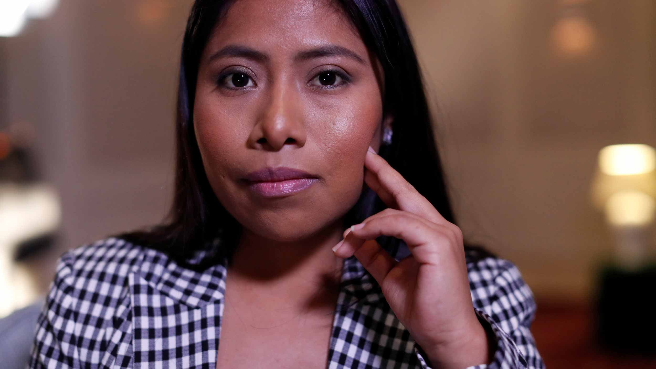 Yalitza Aparicio poses for a portrait