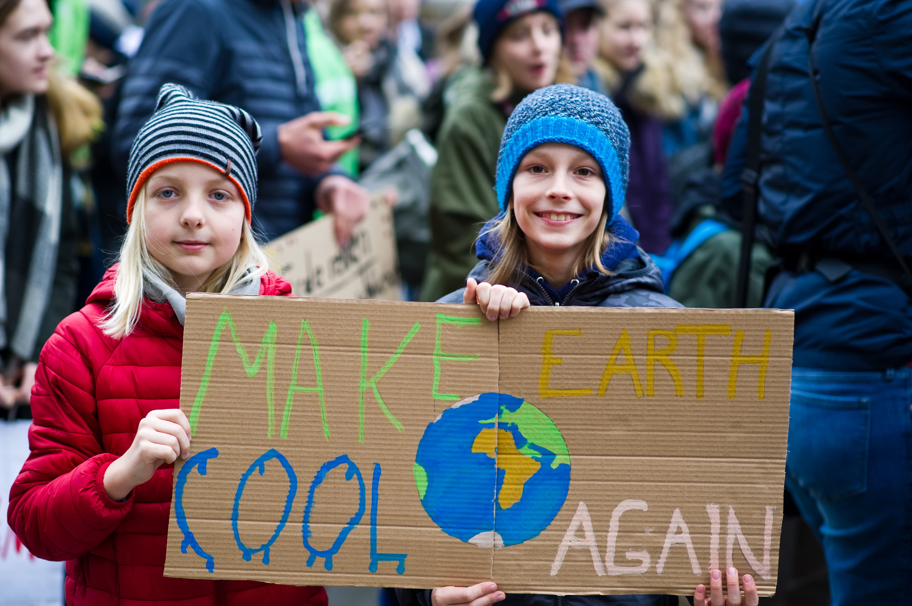 kids climate march