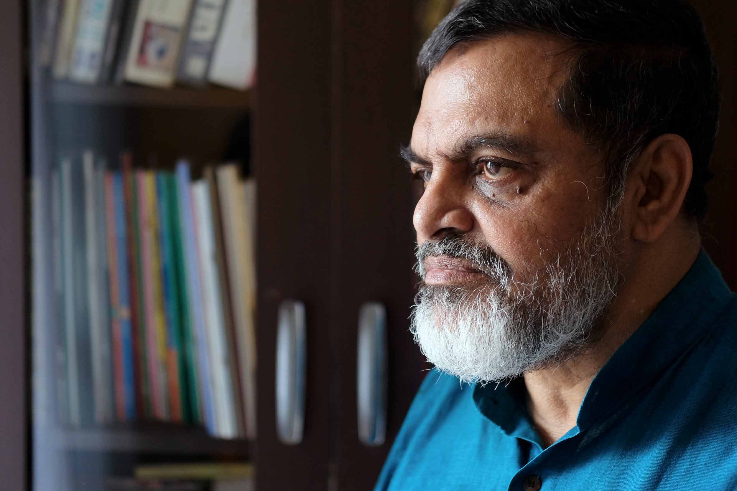 A profile image of a man