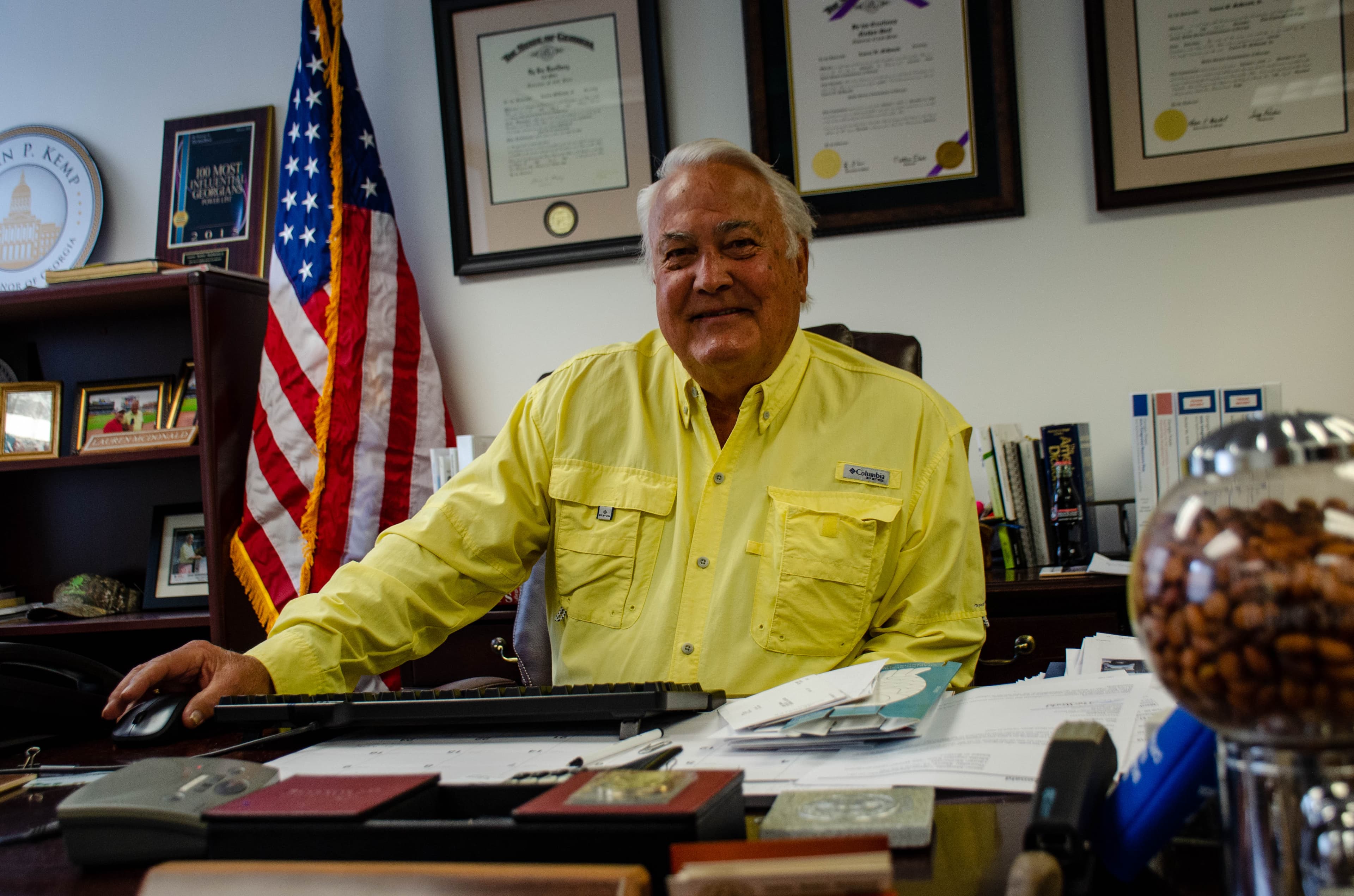 Lauren “Bubba” McDonald, chair of the Georgia Public Service Commission, supports solar energy in Georgia, but says there are limits to how much the state can cost-effectively support.