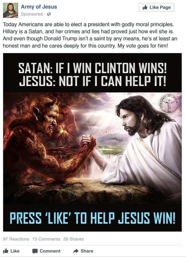 russian facebook propaganda