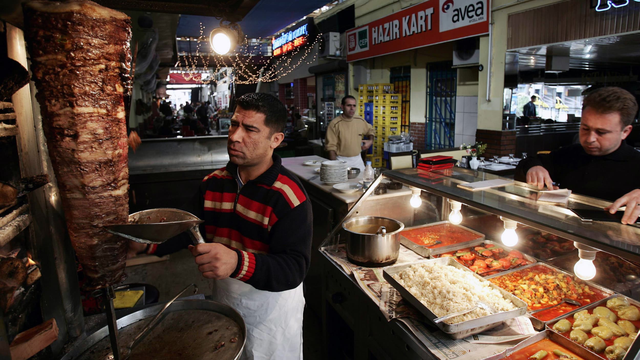 doner kebabs for all