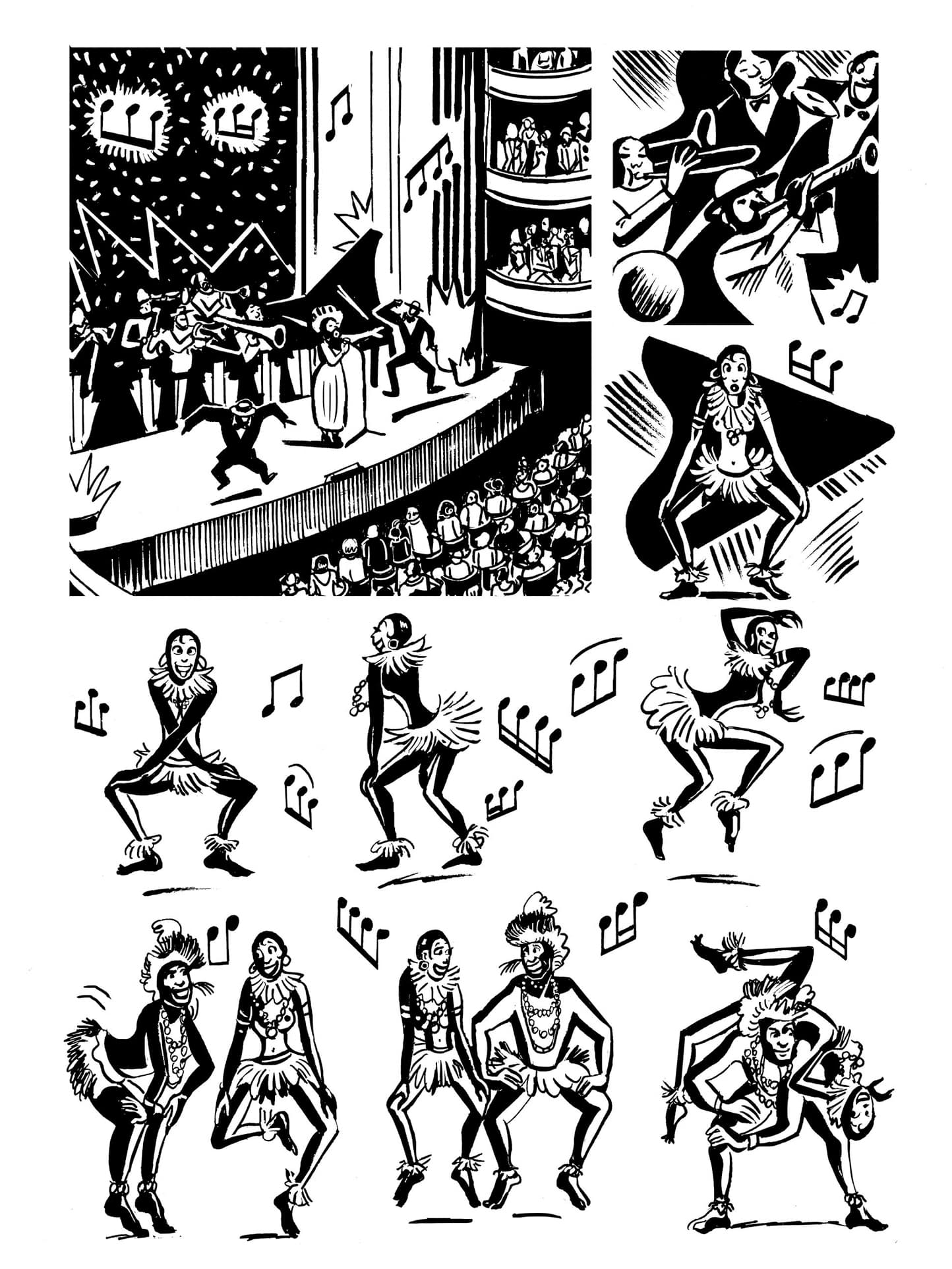 Baker was a comedic performer who became the first black superstar. To this day, she’s best remembered as the woman who danced topless with a skirt of dangling bananas.